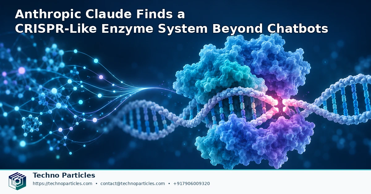 Anthropic Claude Finds a CRISPR-Like Enzyme System Beyond Chatbots supporting image