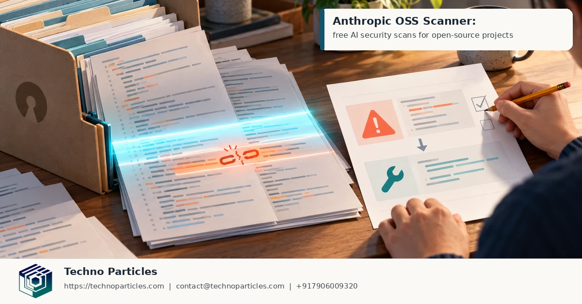Anthropic OSS Scanner: Free AI Security Scans for Open-Source Projects supporting image
