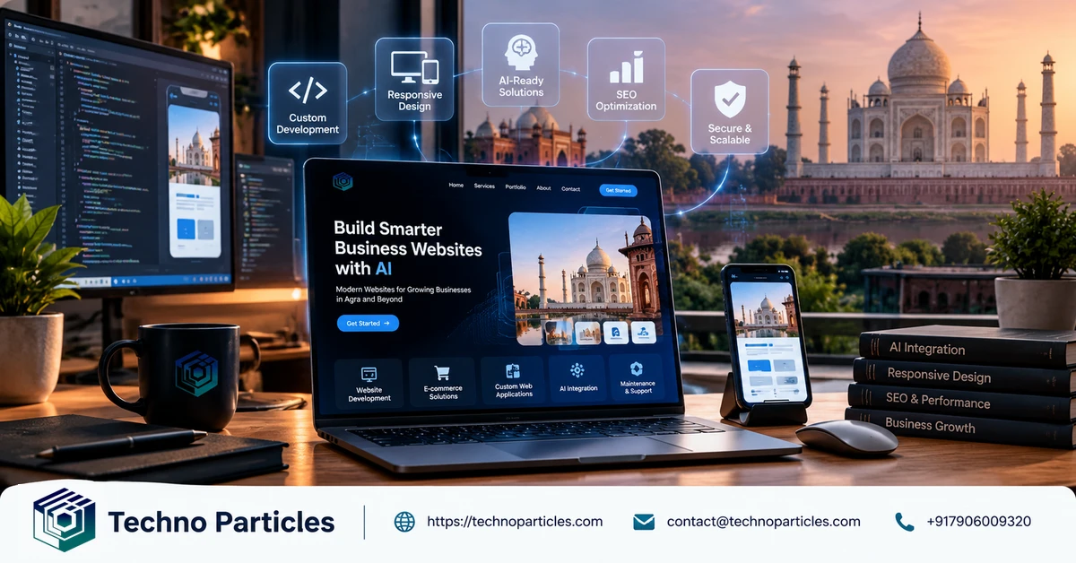 Featured image for Best Website Development Company in Agra for AI-Ready Business Websites