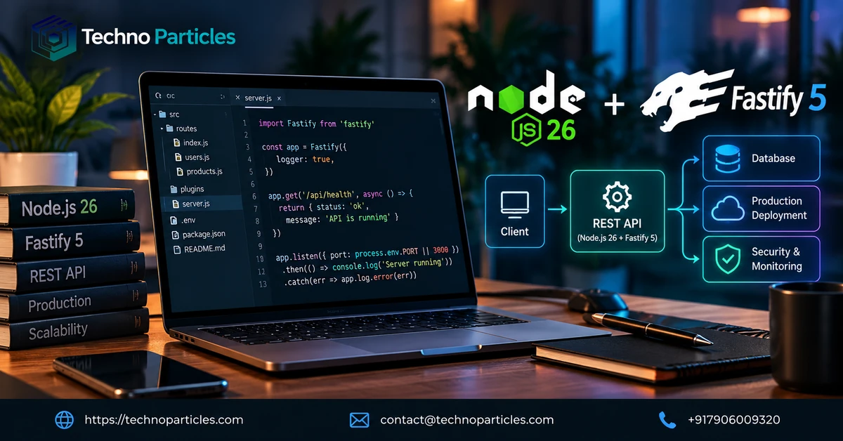 How to Build a Production REST API with Node.js 26 and Fastify 5 supporting image