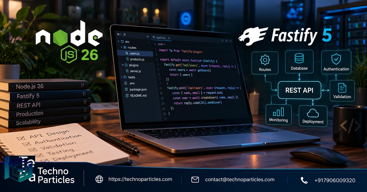 How to Build a Production REST API with Node.js 26 and Fastify 5 supporting image