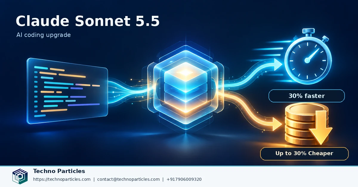Claude Sonnet 5.5: 30% Faster, Up to 30% Cheaper AI Coding Upgrade supporting image