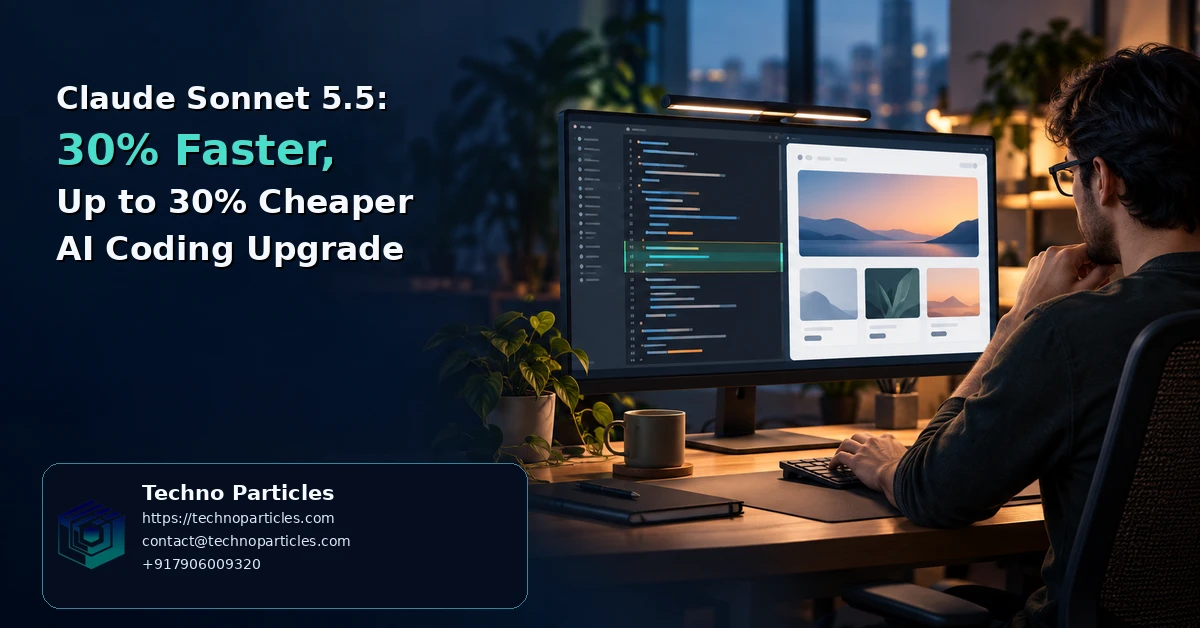 Claude Sonnet 5.5: 30% Faster, Up to 30% Cheaper AI Coding Upgrade supporting image