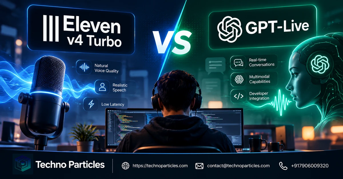 Featured image for Eleven v4 Turbo vs GPT-Live: Which AI Voice Model Suits Developers?