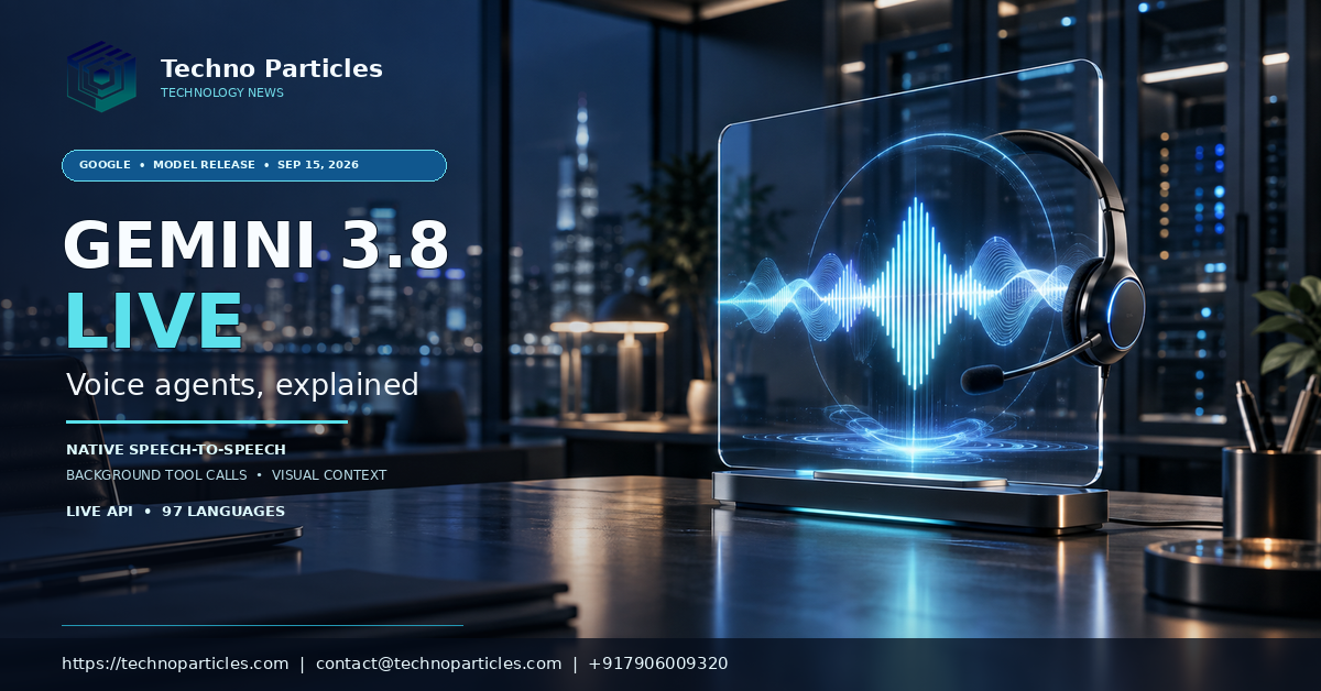 Google Gemini 3.8 Live Voice Agents: Release Explained supporting image