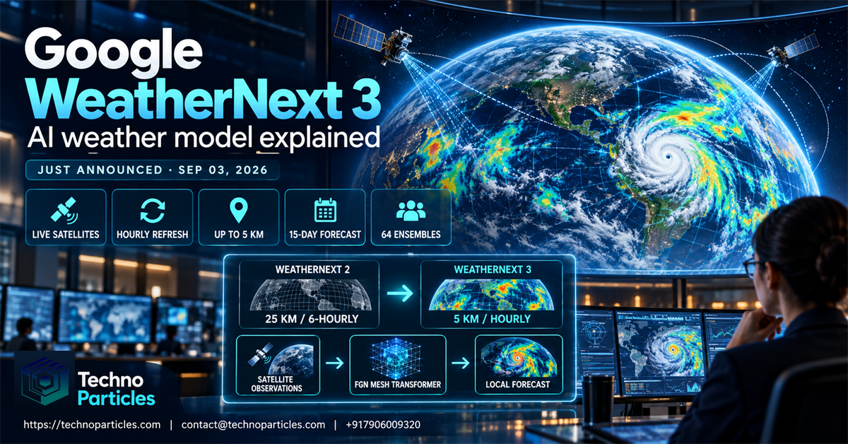 Google WeatherNext 3 AI Weather Model Explained: What Changes for Forecasts