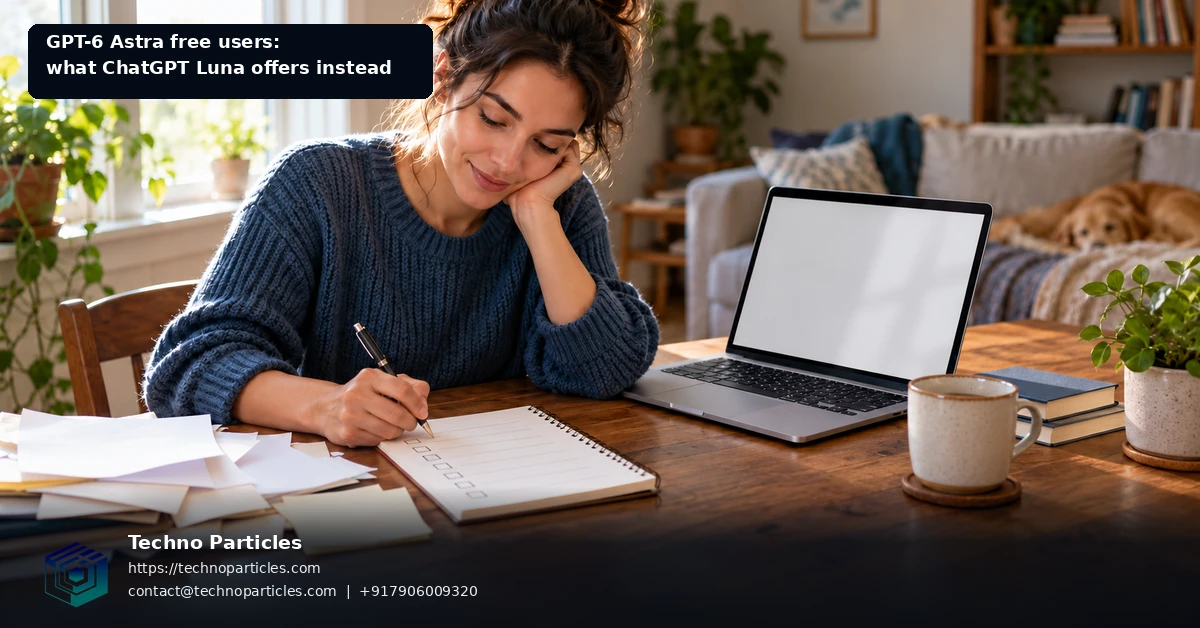 GPT-6 Astra Free Users: What ChatGPT Luna Offers Instead supporting image