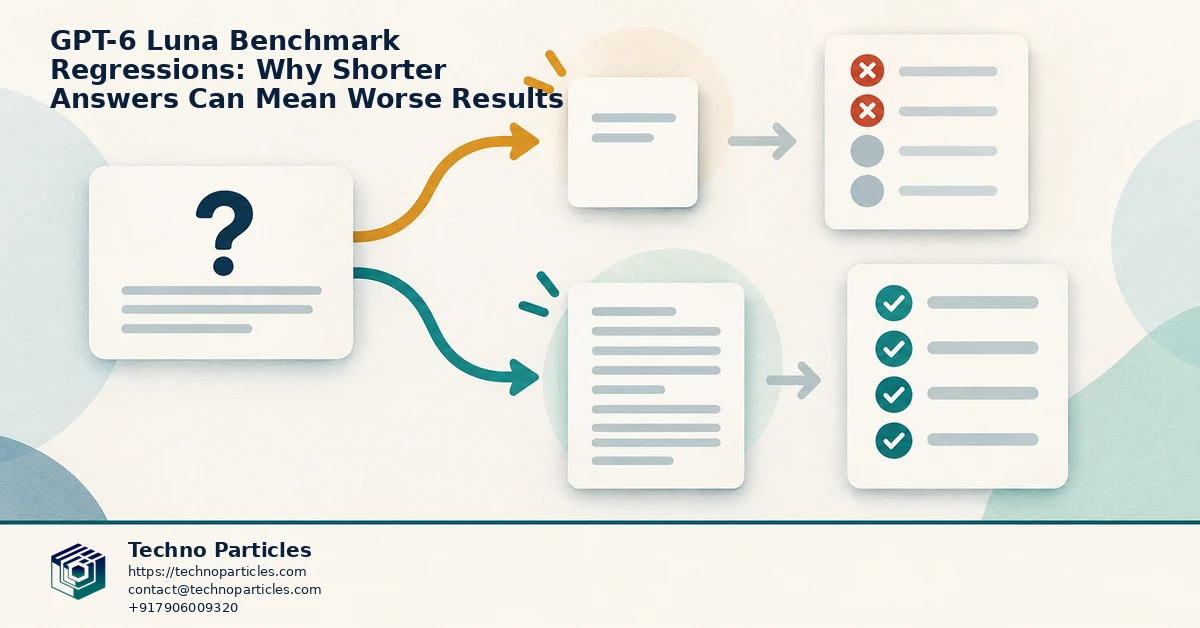 GPT-6 Luna Benchmark Regressions: Why Shorter Answers Can Mean Worse Results supporting image