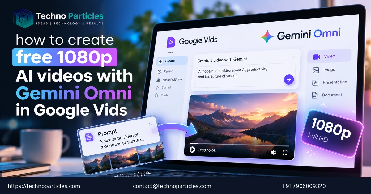 Free 1080p AI Videos: Gemini Omni in Google Vids Guide supporting image