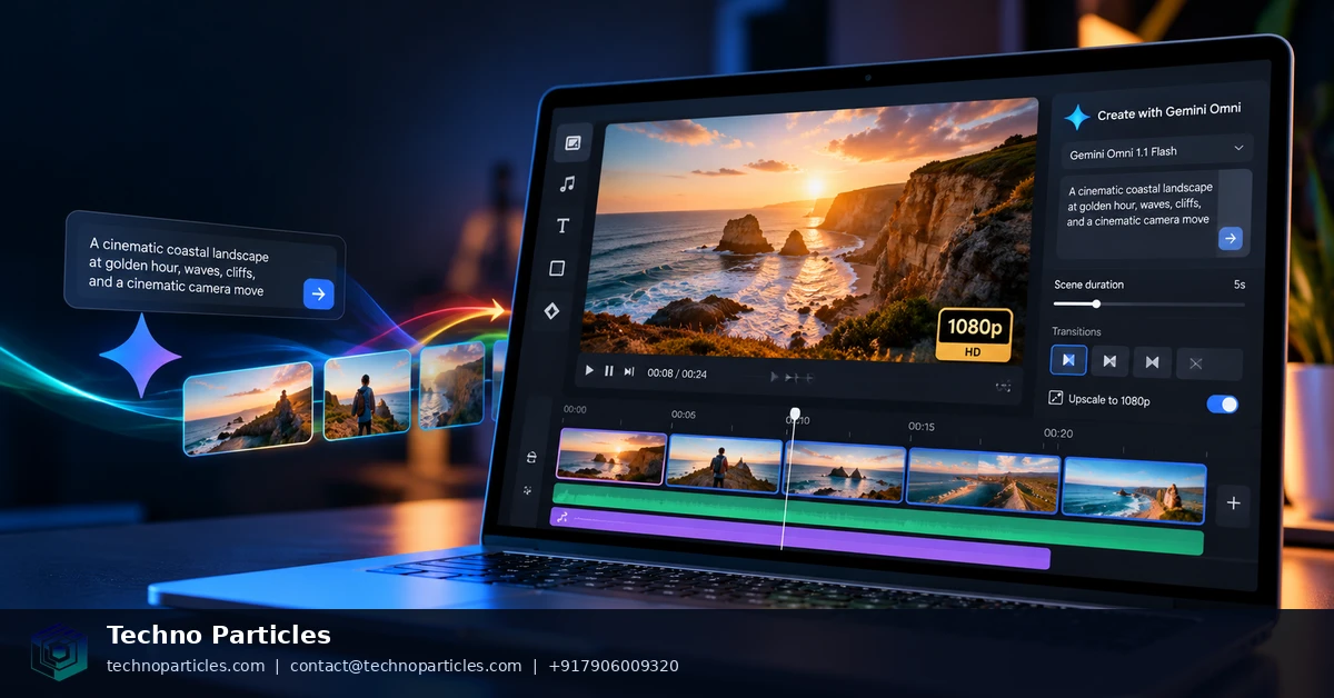 Featured image for Free 1080p AI Videos: Gemini Omni in Google Vids Guide