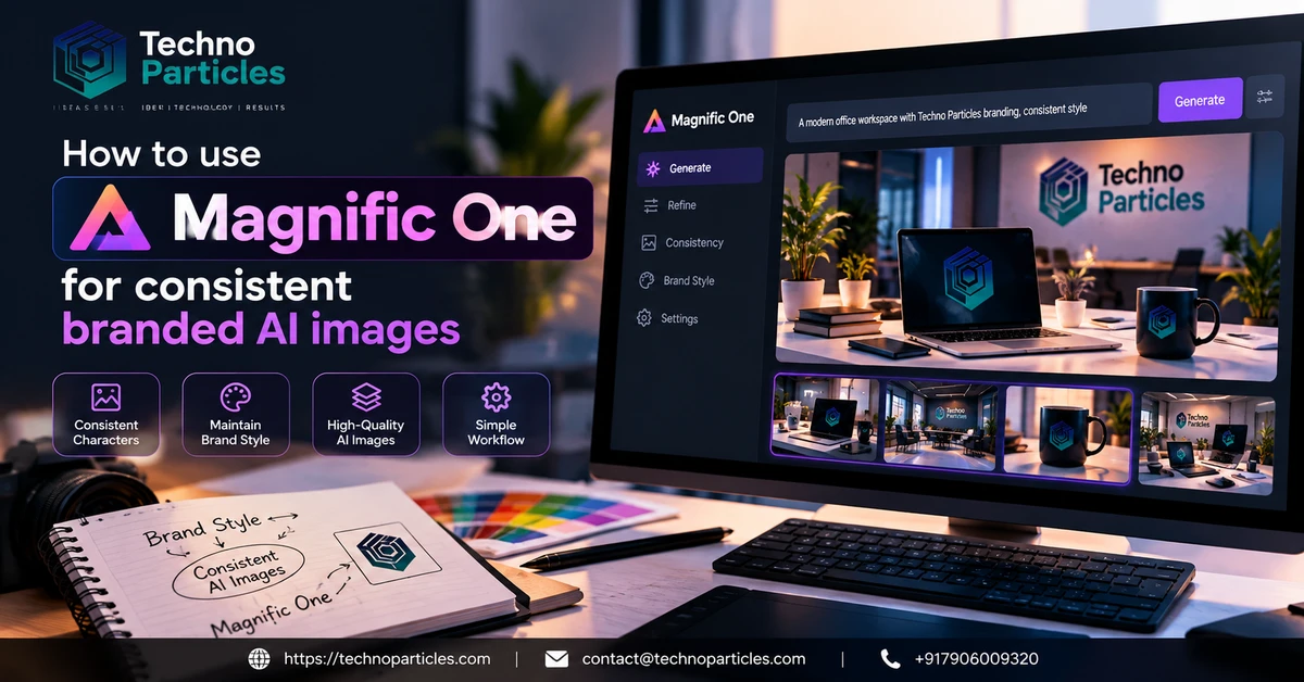 How to Use Magnific One for Consistent Branded AI Images supporting image