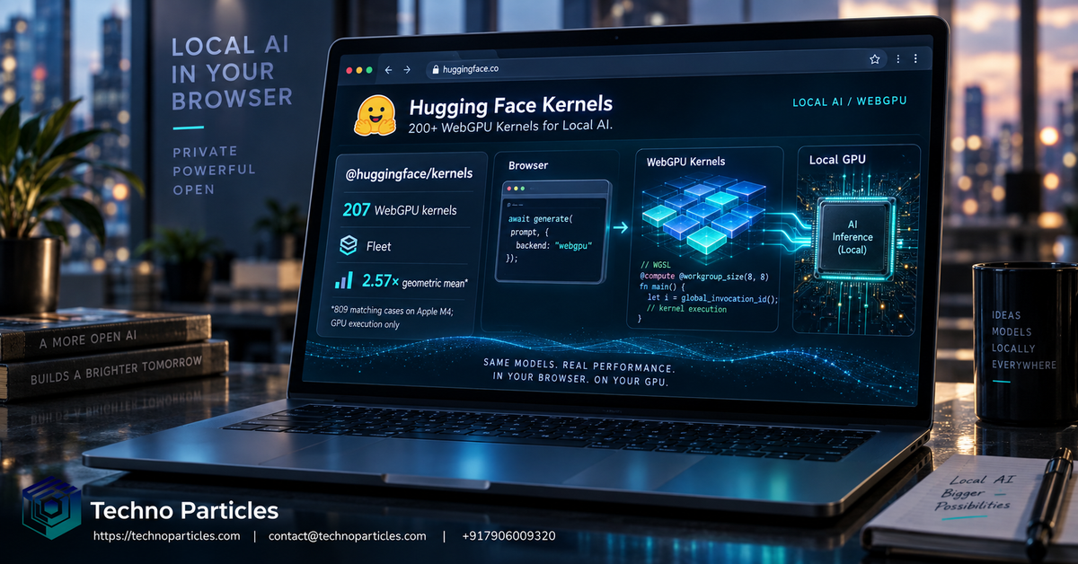 Hugging Face Kernels Bring Faster WebGPU Local AI to Browsers