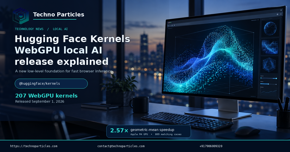 Hugging Face Kernels Bring Faster WebGPU Local AI to Browsers