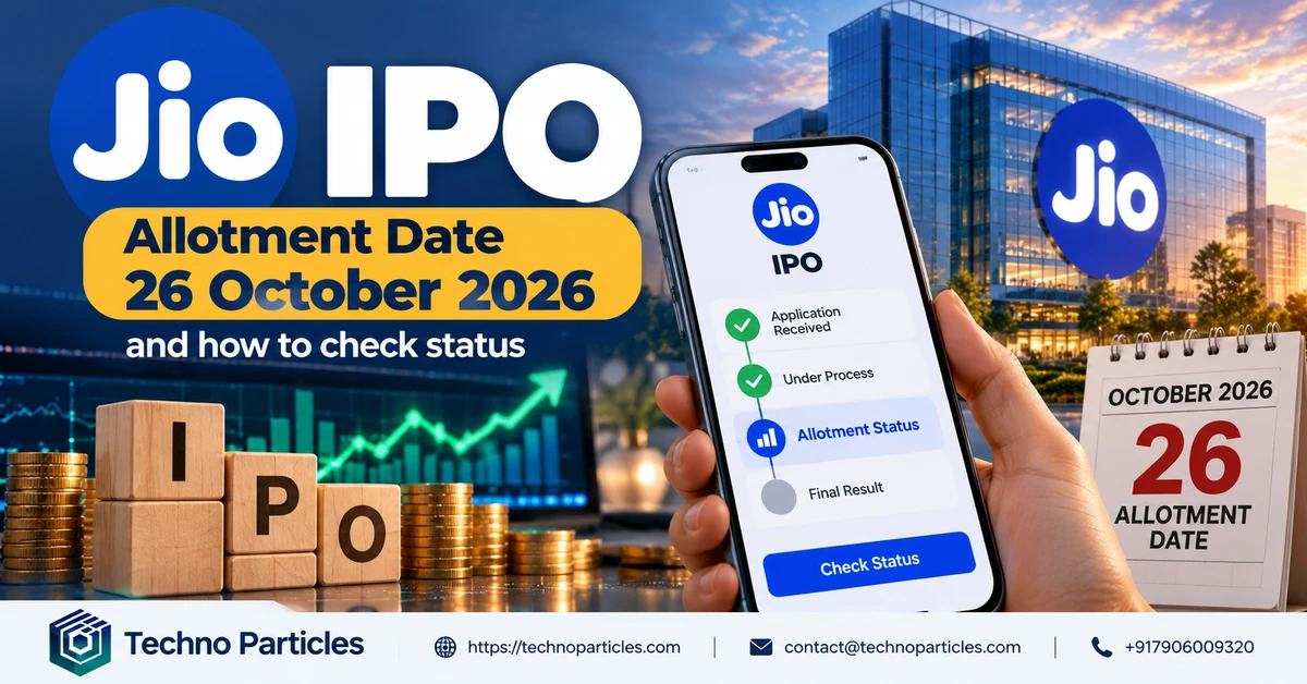 Jio IPO Allotment Date 26 October 2026: How to Check Status supporting image