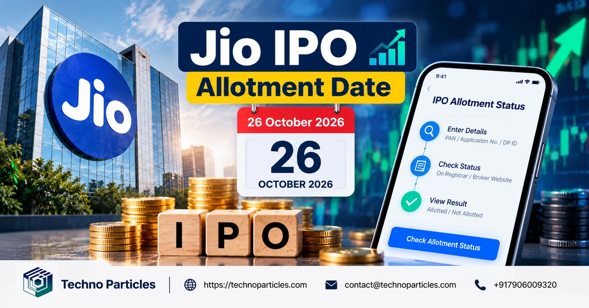 Jio IPO Allotment Date 26 October 2026: How to Check Status supporting image