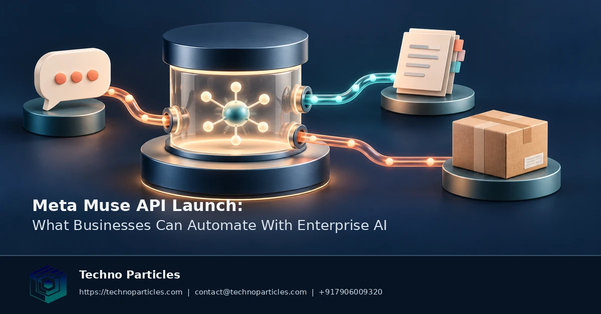 Featured image for Meta Muse API Launch: What Businesses Can Automate With Enterprise AI