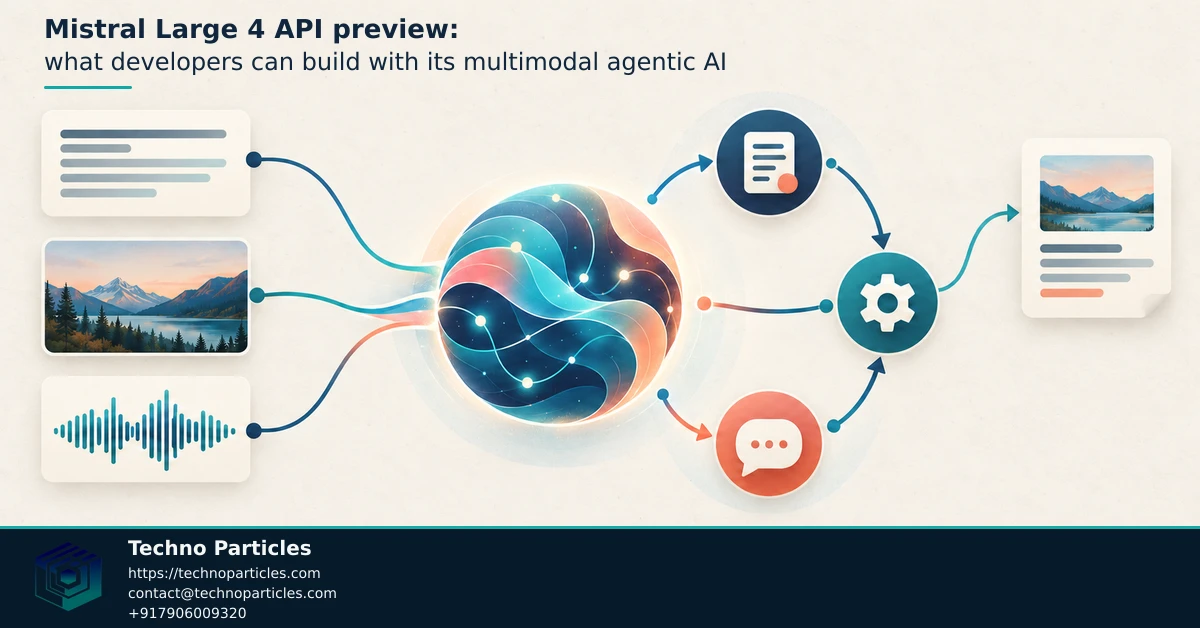 Mistral Large 4 API Preview: What Developers Can Build supporting image