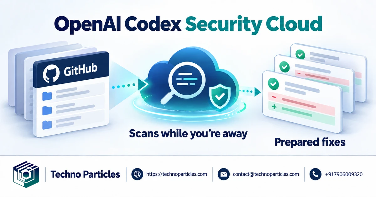 OpenAI Codex Security Cloud Scans GitHub and Prepares Fixes While You're Away supporting image