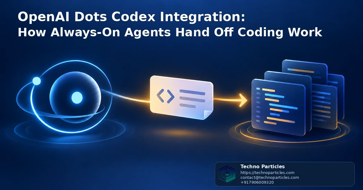 OpenAI Dots Codex Integration: How Always-On Agents Hand Off Coding Work supporting image