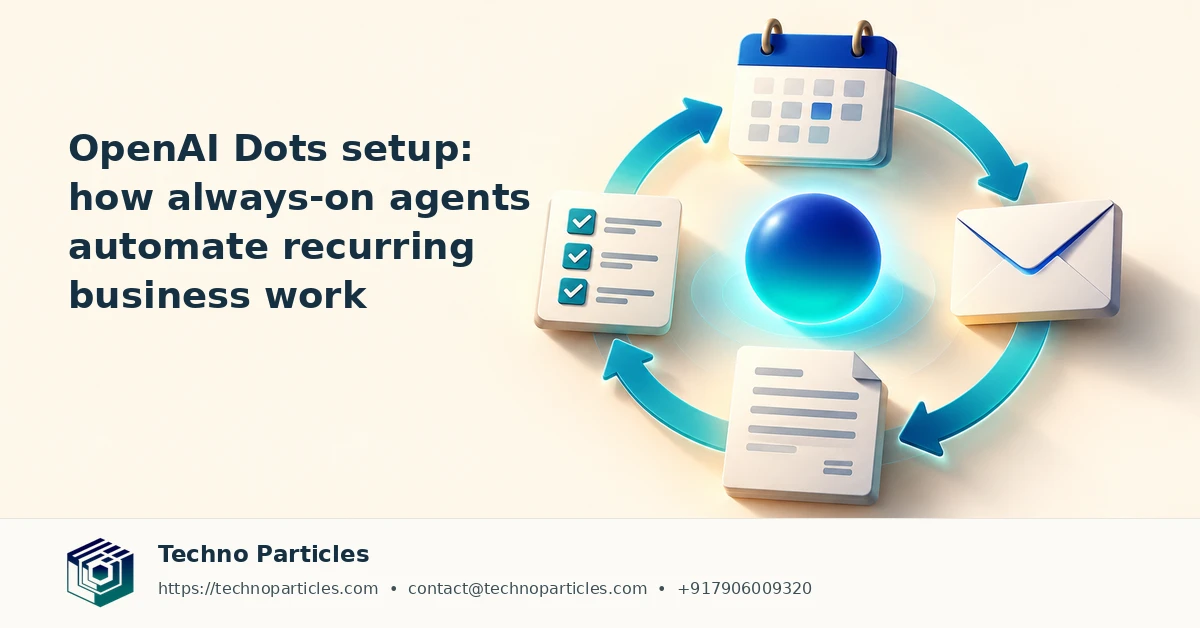 Featured image for OpenAI Dots Setup: How Always-On Agents Automate Business Work