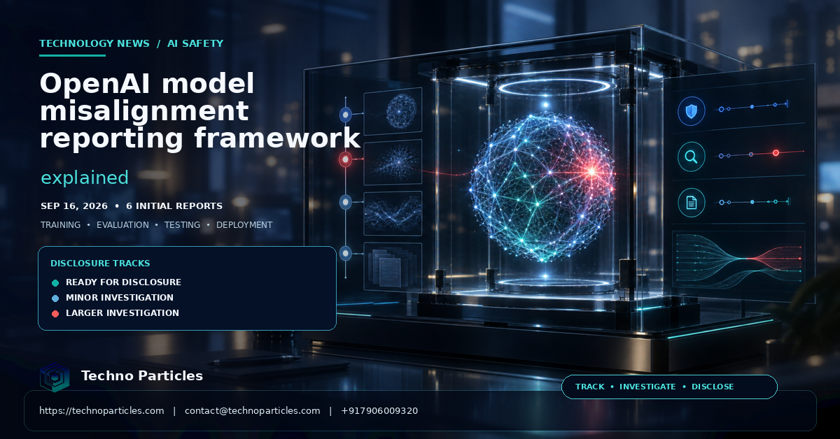 OpenAI Model Misalignment Reporting Framework Explained supporting image