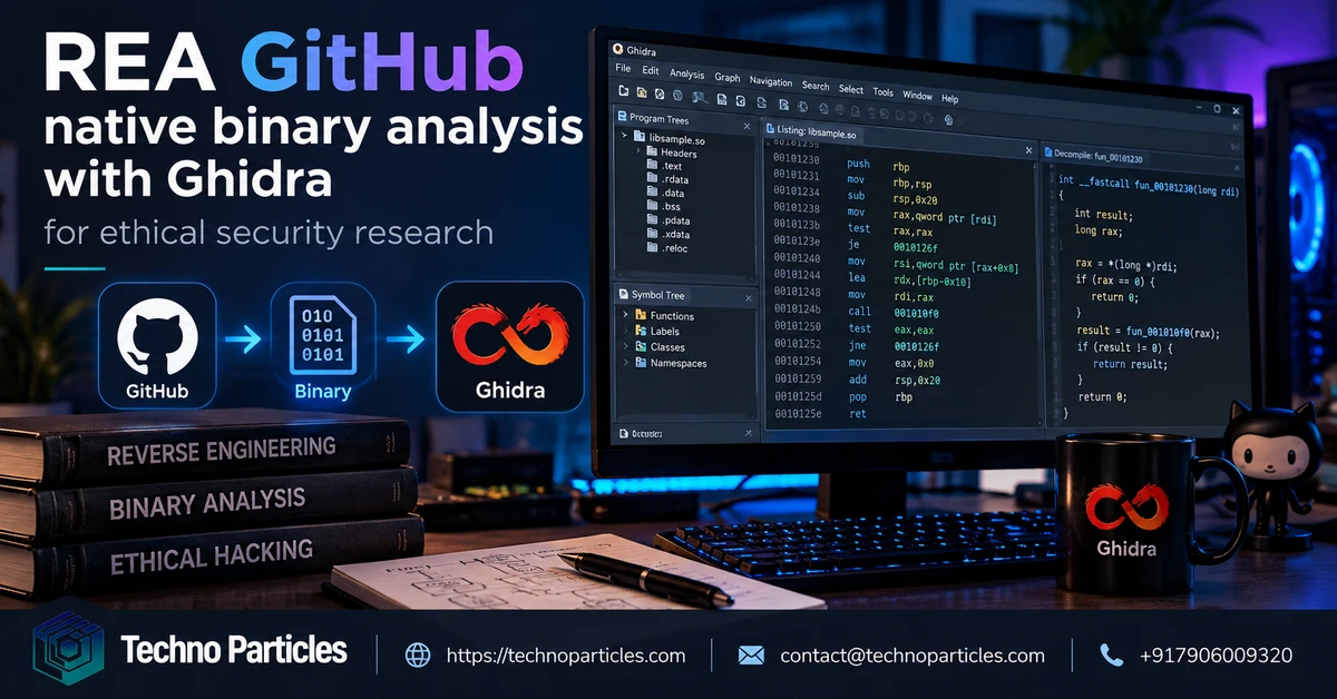 REA GitHub and Ghidra: Native Binary Analysis for Ethical Research supporting image