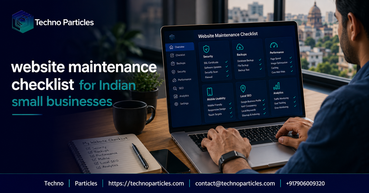 Website Maintenance Checklist for Indian Small Businesses