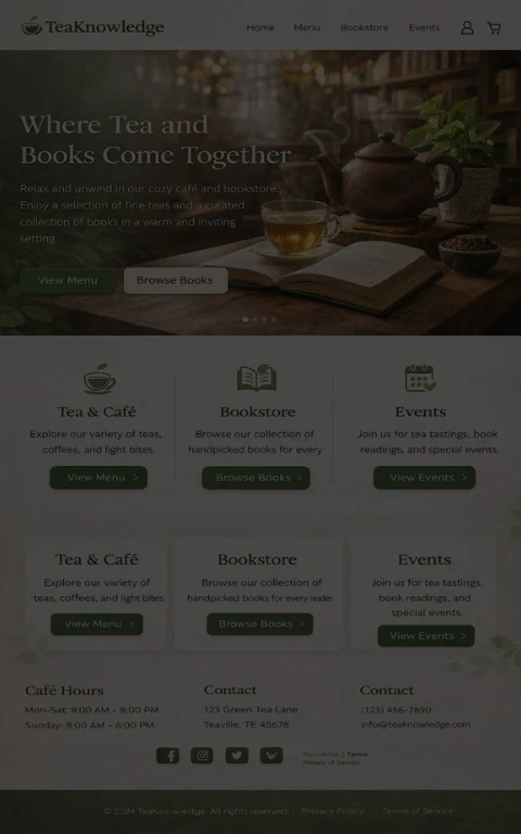 TeaKnowledge  Website