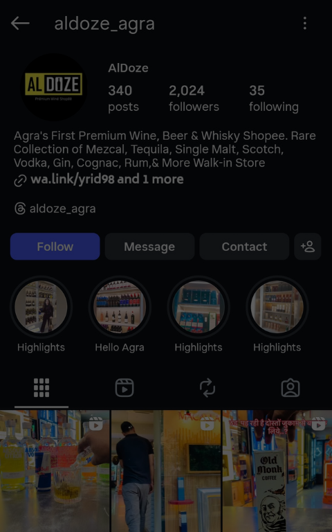 Aldoze Marketing - Digital Marketing Project by Techno Particles showcasing innovative AI solutions