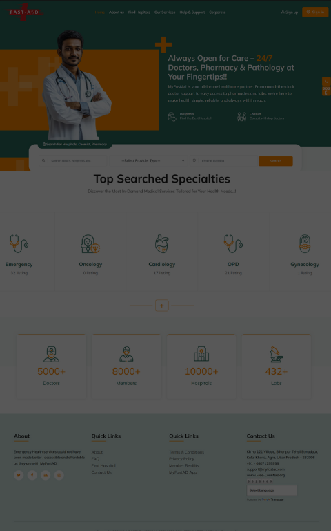 My Fast Ad Marketing - SEO Optimization Project by Techno Particles showcasing innovative AI solutions