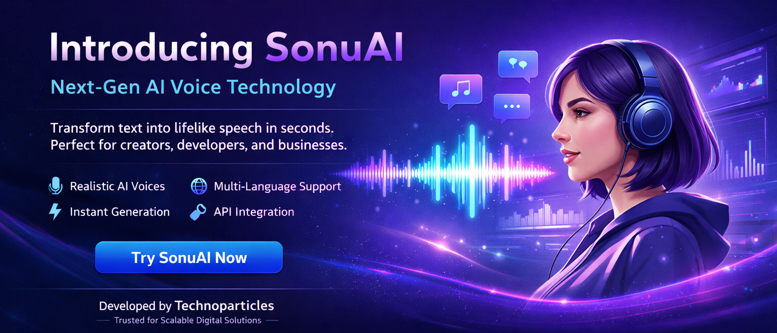 Sonuai - AI Startup by Techno Particles